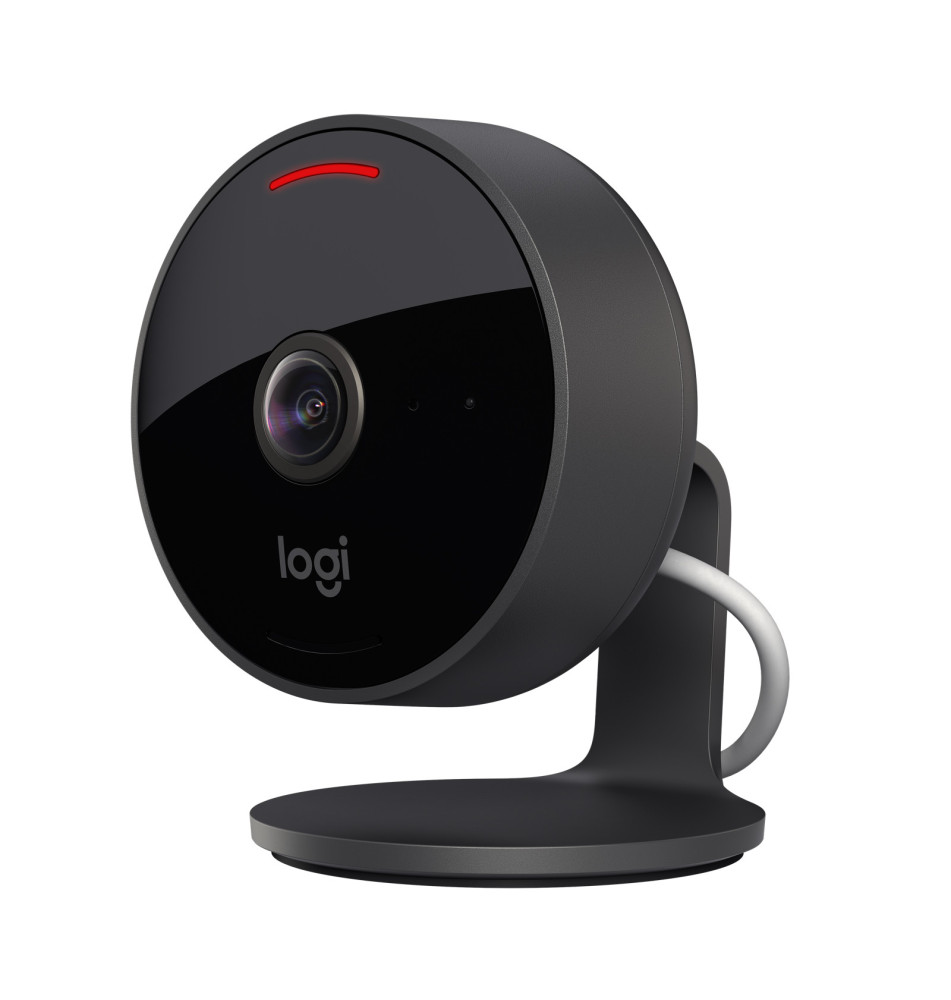Câmara de Segurança LOGITECH Circle View (180° - Wireless - Grafite)