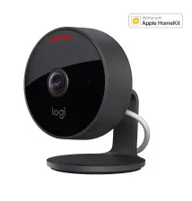 Câmara de Segurança LOGITECH Circle View (180° - Wireless - Grafite)