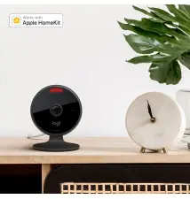 Câmara de Segurança LOGITECH Circle View (180° - Wireless - Grafite)
