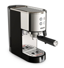 Máquina de Café Manual KRUPS Virtuoso+ (1L - 15 Bares - Preto Inox)