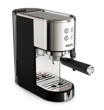 Máquina de Café Manual KRUPS Virtuoso+ (1L - 15 Bares - Preto Inox)