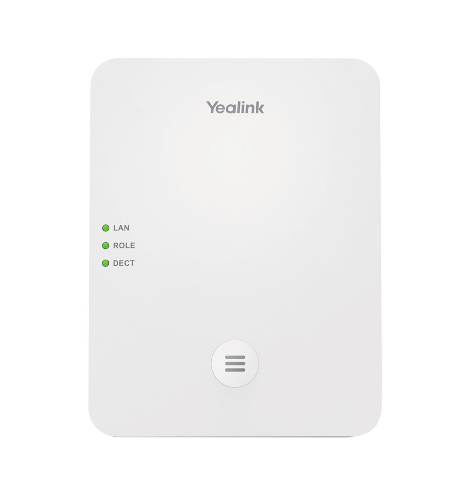 Central Telefónica YEALINK W80DM DECT (IP - Multi-Cell - Branco)