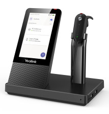 Auscultadores Wireless YEALINK WH67 Teams (7 horas de autonomia - Binaural - Preto)