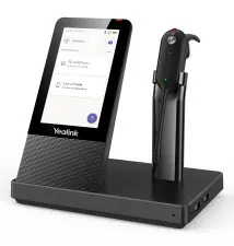 Auscultadores Wireless YEALINK WH67 Teams (7 horas de autonomia - Binaural - Preto)