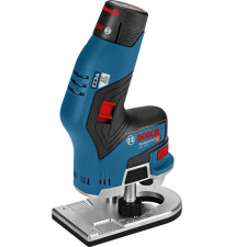 Tupia BOSCH GKF 12V-8 Professional (13000RPM - 2,5 m s² - Preto Azul Vermelho)