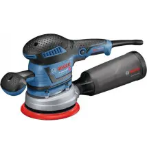 Lixadeira Excêntrica BOSCH GEX 40-150 (12000RPM - 2,5 m s² - Preto Azul Vermelho)