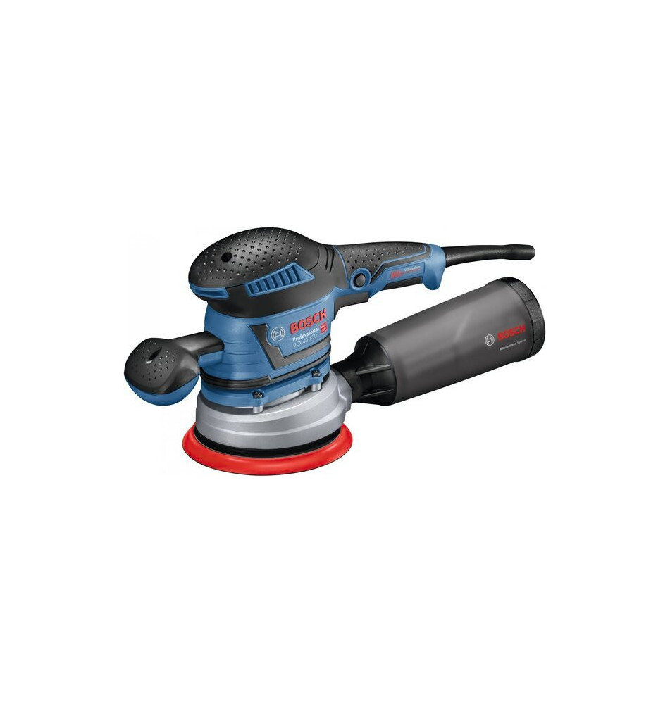 Lixadeira Excêntrica BOSCH GEX 40-150 (12000RPM - 2,5 m s² - Preto Azul Vermelho)