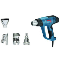 Pistola de Ar Quente BOSCH GHG 23-66 (650°C - 500l min - Preto Azul Vermelho)
