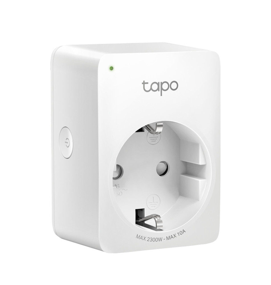 Tomada Inteligente TP-LINK Tapo P100 (Bluetooth Wi-Fi - 2,4MHz - Branco)