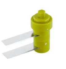 Trituradora Manual TEFAL (2 Lâminas - 500ML - Verde Transparente Branco)
