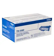 Toner BROTHER TN-3380 (Laser - 8000 páginas - Preto)