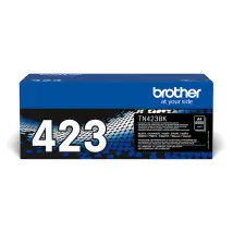Toner BROTHER TN-423BK (Laser- 6500 páginas - Preto)
