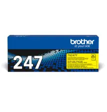 Toner BROTHER TN-247Y (LED - 3000 páginas - Amarelo)