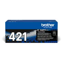 Toner BROTHER TN-421BK (Laser - 3000 páginas - Preto)