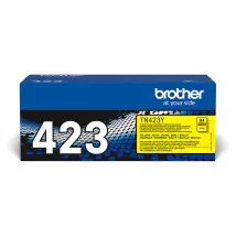 Toner BROTHER TN-423Y (Laser - 4000 páginas - Amarelo)