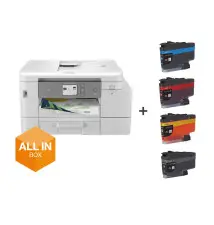 Impressora Multifunções BROTHER MFC-J4540DWXL (Jato de Tinta - A4 - Impressão a Cores)