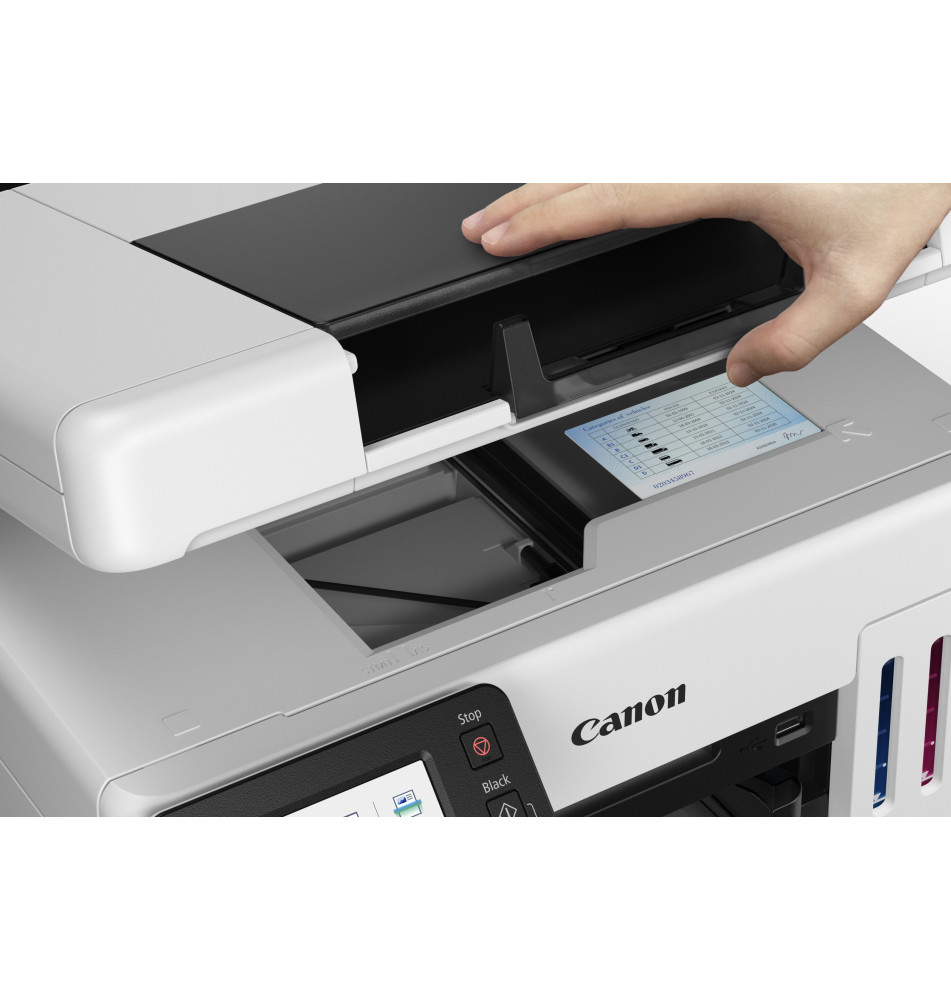 Impressora CANON Maxify GX6550 (Jato de Tinta - A4 - Impressão a Cores)