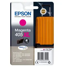 Tinteiro EPSON 405XL DURABrite Ultra Ink (14,7ml - 1100 páginas - Magenta)
