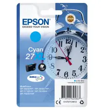 Tinteiro EPSON 27XL DURABrite Ultra Ink (10,4ml - 1100 páginas - Ciano)