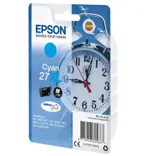 Tinteiro EPSON 27XL DURABrite Ultra Ink (10,4ml - 1100 páginas - Ciano)