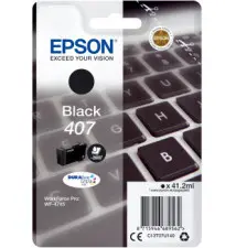 Tinteiro EPSON 407 DURABrite Ultra Ink (41,2ml - 2900 páginas - Preto)