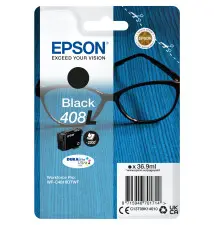Tinteiro EPSON 408L DURABrite Ultra Ink (36,9ml - 2200 páginas - Preto)