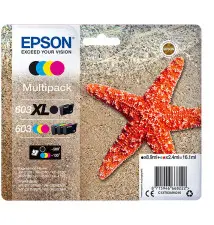 Tinteiro EPSON 603XL (8,9ml preto - 7,2ml cor - 500 130 páginas)