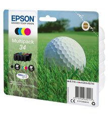 Tinteiro EPSON Multipack 34 DURABrite Ultra Ink (6,1ml - 12,6ml - 350 300 páginas)