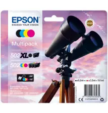 Tinteiro EPSON Multipack 502XL (9,2ml Preto - 9,9ml Cor - 550 165 páginas)