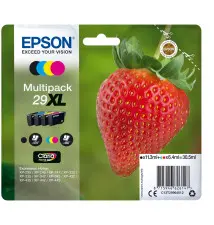 Tinteiro EPSON Multipack 29XL Claria Home Ink (11,3ml Preto - 19,3ml Cor - 470 450 páginas)