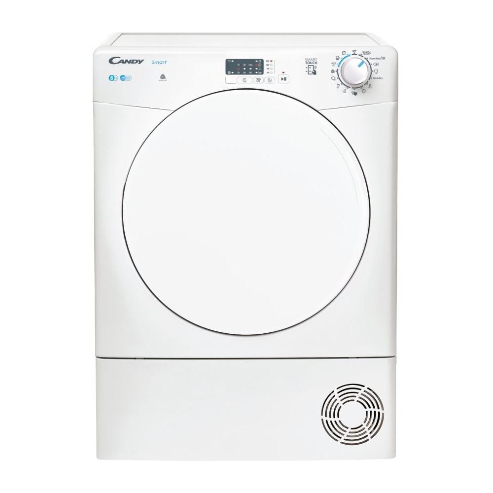 Candy Smart CSE C8LF-S máquina de secar Independente Carregamento frontal 8 kg B Branco