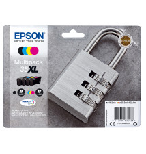 Tinteiro EPSON Multipack 35XL DURABrite Ultra Ink (41,2ml Preto - 60,9ml Cor - 2600 1900 páginas)
