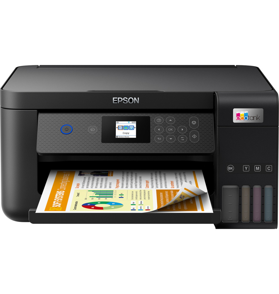 Impressora EPSON EcoTank ET-2850 (Jato de Tinta - A4 - Impressão a Cores)