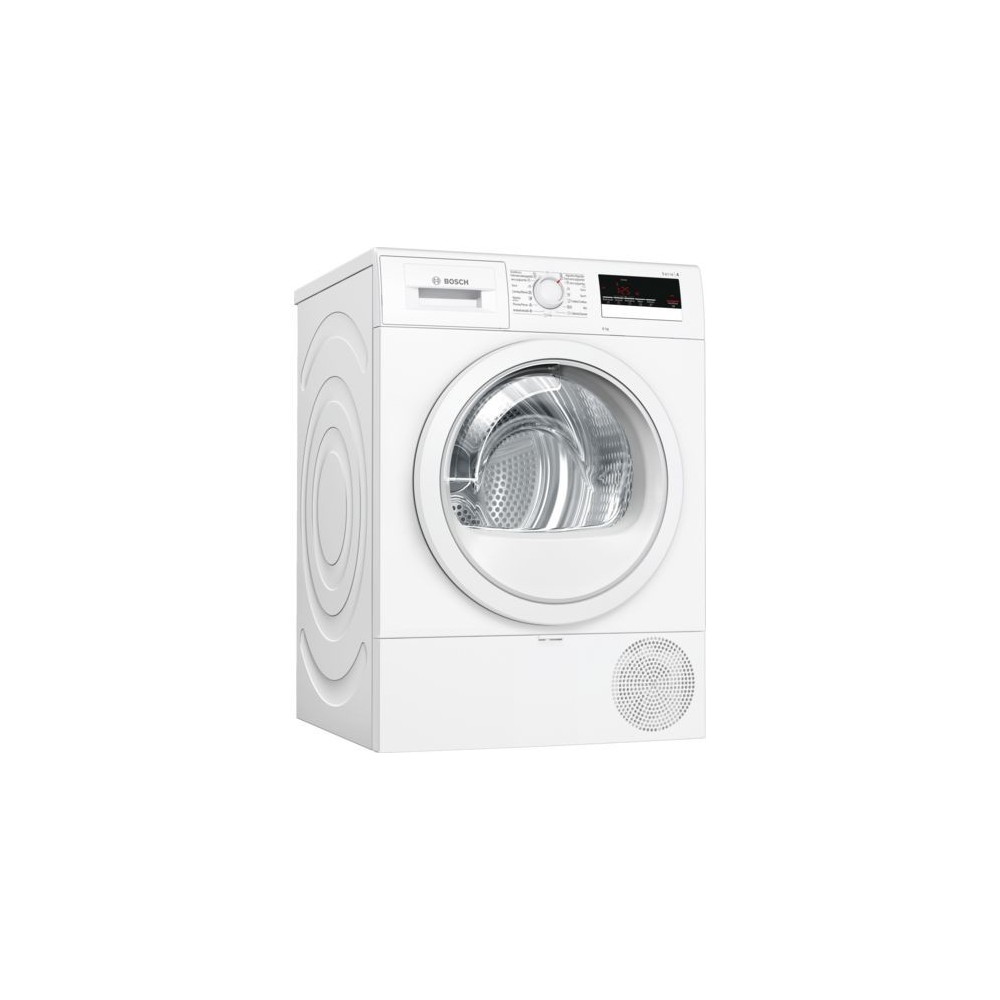 Bosch Serie 4 WTR85V90ES máquina de secar Independente Carregamento frontal 8 kg A++ Branco