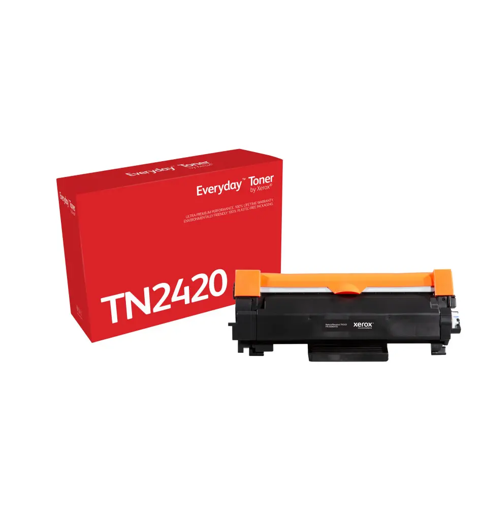 Toner XEROX Everyday TN2420 (Laser - 3000 páginas - Monocromático)