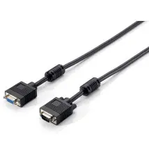 Cabo EQUIP VGA (Macho Fêmea - 10 m - Preto)