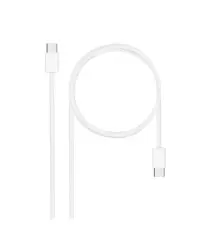 Cabo NANOCABLE USB-C USB-C (Macho Macho - 1 m - Branco)