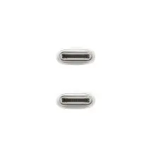 Cabo NANOCABLE USB-C USB-C (Macho Macho - 1 m - Branco)