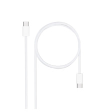 Cabo NANOCABLE USB-C USB-C (Macho Macho - 1 m - Branco)