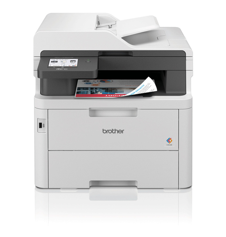 Impressora Multifunções BROTHER MFC-L3760CDW (LED - A4 - Impressão a Cores)