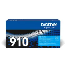 Toner BROTHER TN-910C (Laser - 9000 páginas - Ciano)