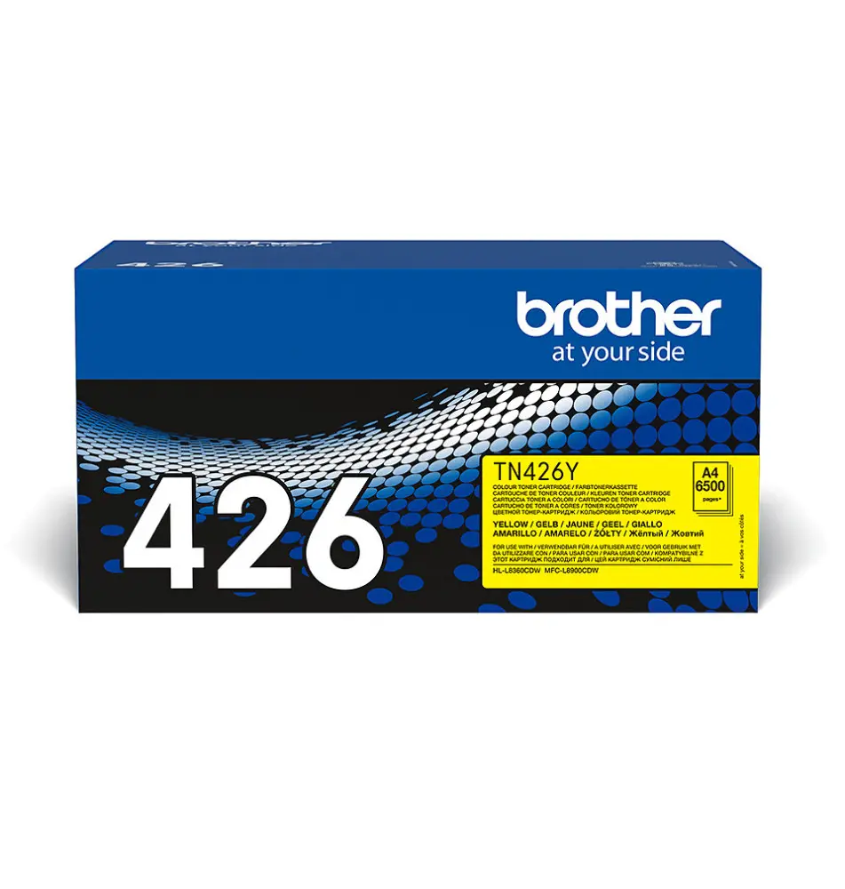 Toner BROTHER TN-426Y (Laser - 6500 páginas - Amarelo)