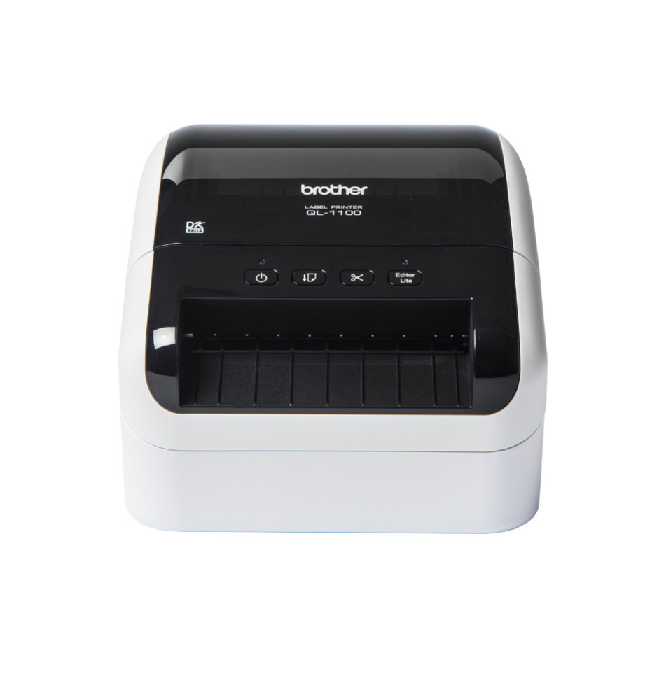 Impressora de Etiquetas BROTHER QL-1100C (Acionamento Térmico Direto - 110 mm seg - Preto Branco)