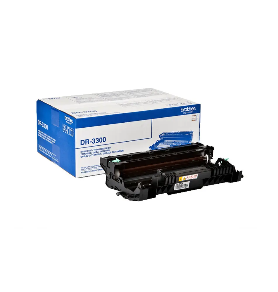 Tambor de Impressora BROTHER DR-3300 (Laser - 30000 páginas - Preto)