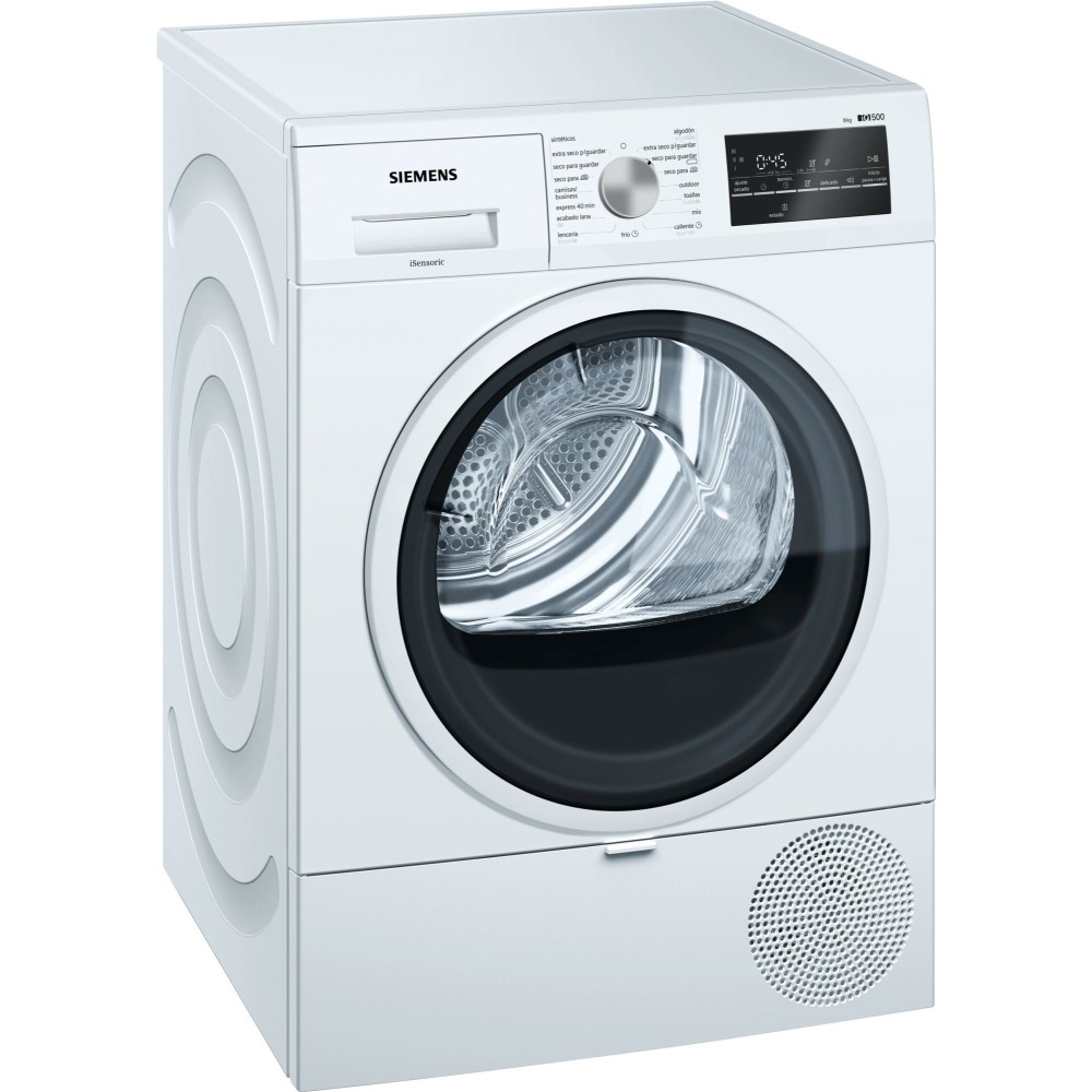 Siemens iQ500 WT47R461ES máquina de secar Independente Carregamento frontal 8 kg A+++ Branco