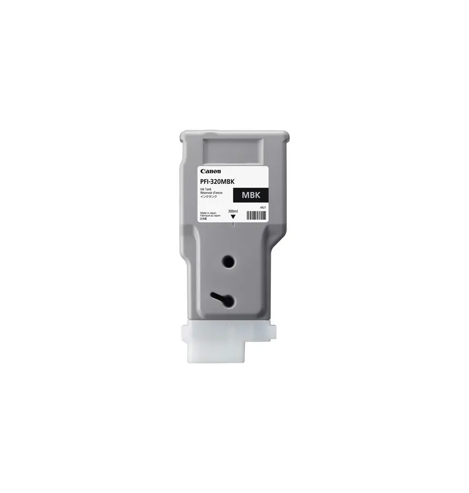 Tinteiro CANON PFI-320MBK (300ml - À Base de Pigmentos - Preto Mate)