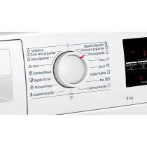 Bosch Serie 6 WTW87641ES máquina de secar Independente Carregamento frontal 8 kg A+++ Branco