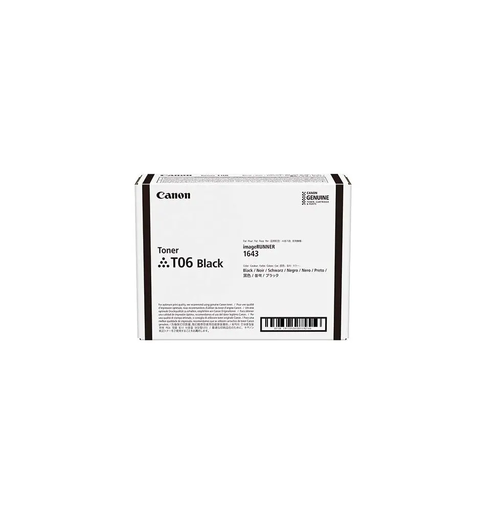Toner CANON T06 (Laser - 20500 páginas - Preto)