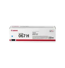 Toner CANON 067H (Laser - 2350 páginas - Ciano)