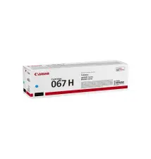 Toner CANON 067H (Laser - 2350 páginas - Ciano)